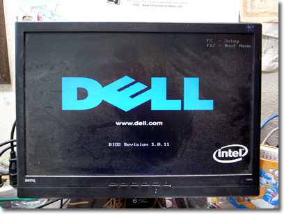 DELLの画面