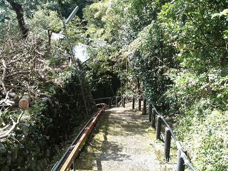 平山温泉階段