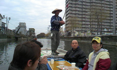 柳川川下り